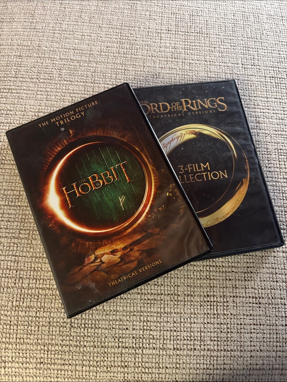 The Hobbit & The Lord of the Rings 3-Film DVD Collections